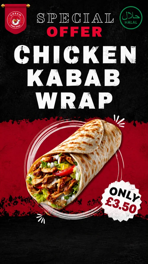 Cheam Peri Peri Special Offer Meal Deal 2